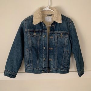 OLD NAVY UNISEX PUFFER JEANS JACKET FOR WINTER